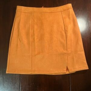 Orange Women's Skirt